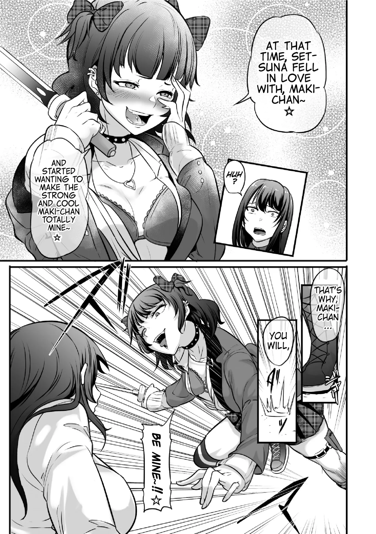 Futanari Lesbian Impregnation, Forced Fertilization from Getting Fucked Woman Dick! page 5