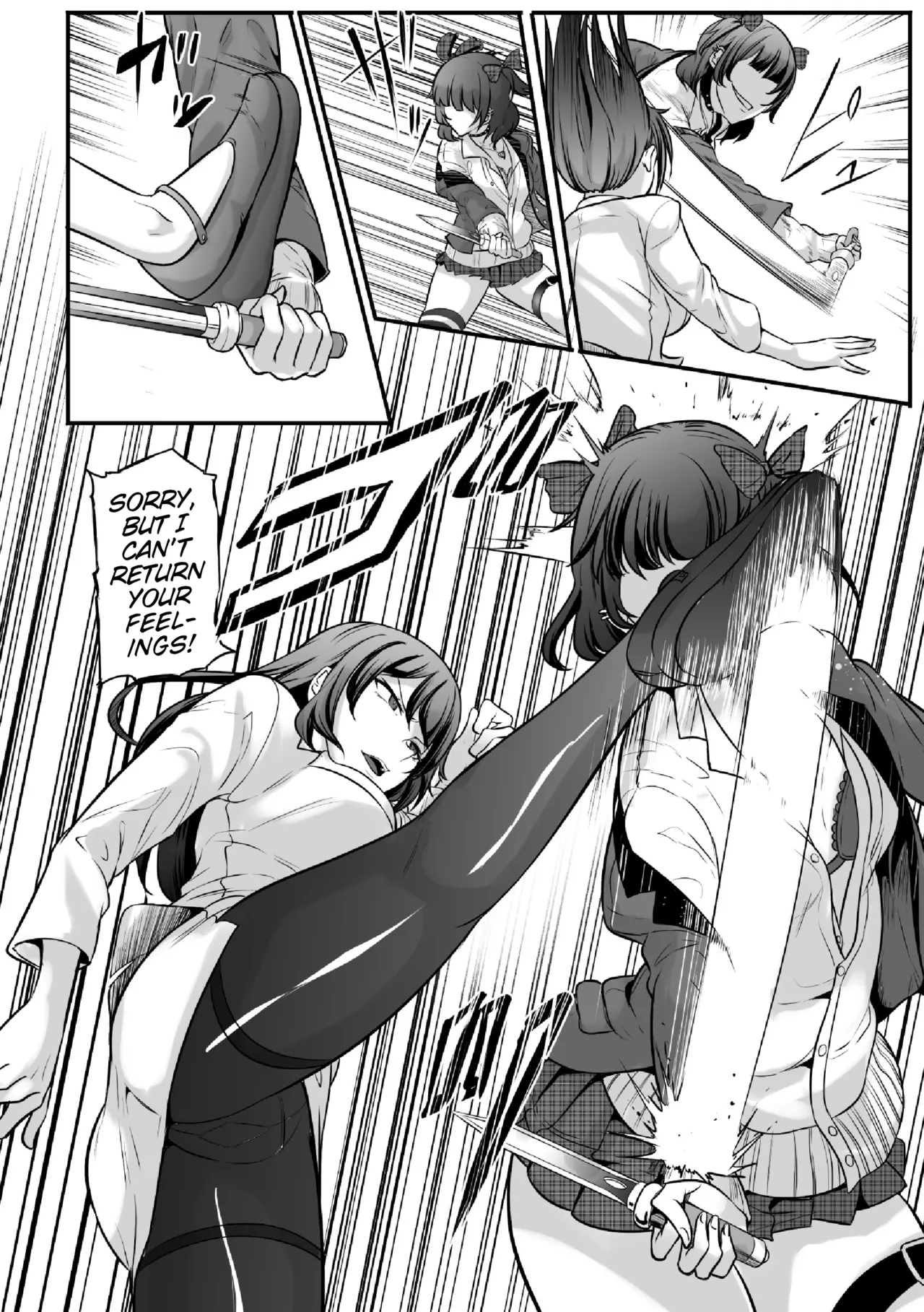 Futanari Lesbian Impregnation, Forced Fertilization from Getting Fucked Woman Dick! page 6