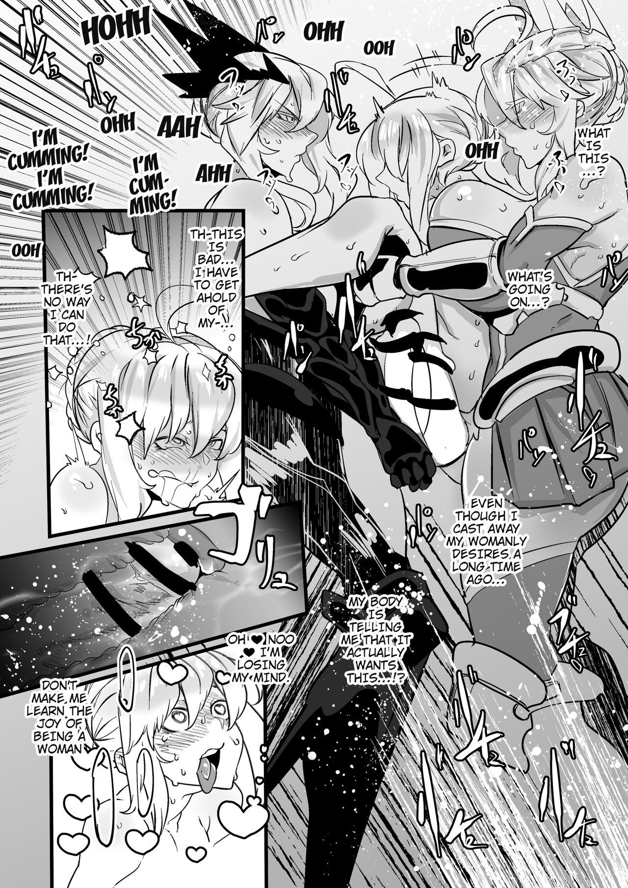 Futanari Lesbian Sex Where Artoria Fucks Artoria page 7