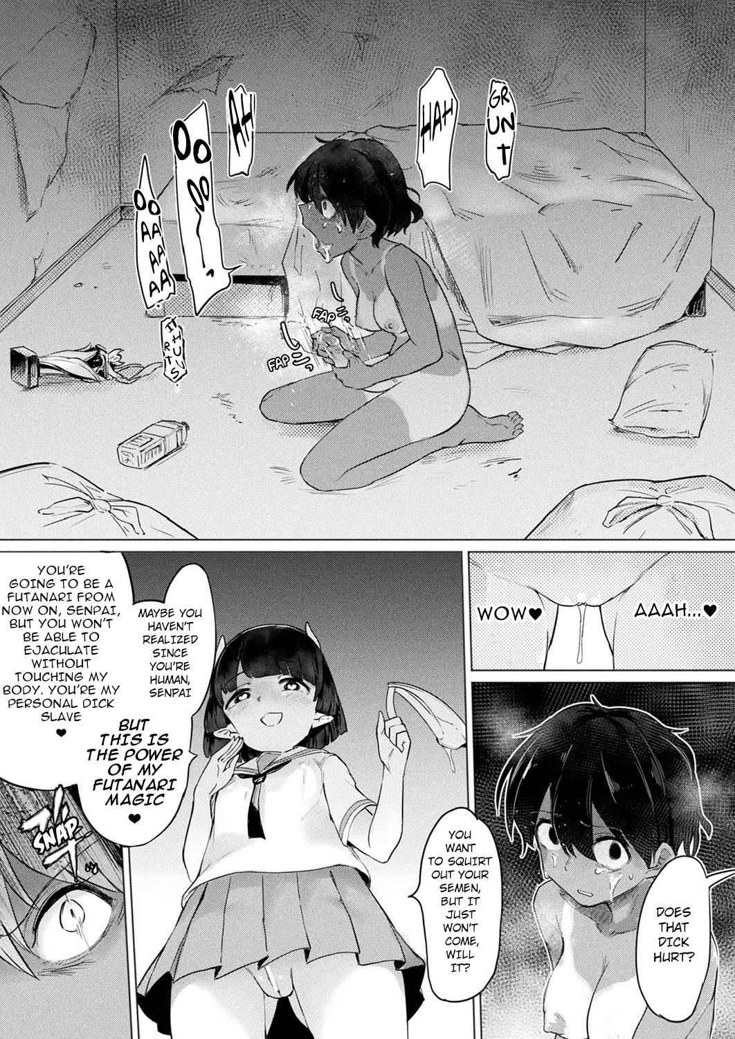 Futanari Magic with Succubus-chan page 4