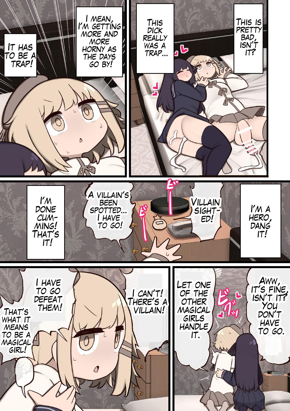 Futanari Magical Girl ~The Enemy Gave Me a Dick So We Might as Well Fuck?~ page 26