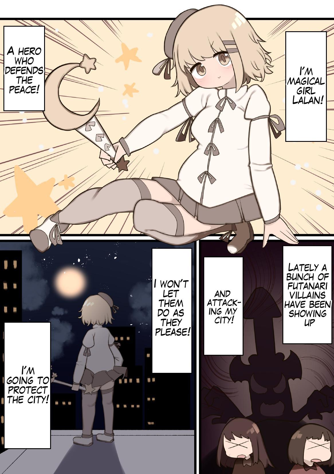 Futanari Magical Girl ~The Enemy Gave Me a Dick So We Might as Well Fuck?~ page 3