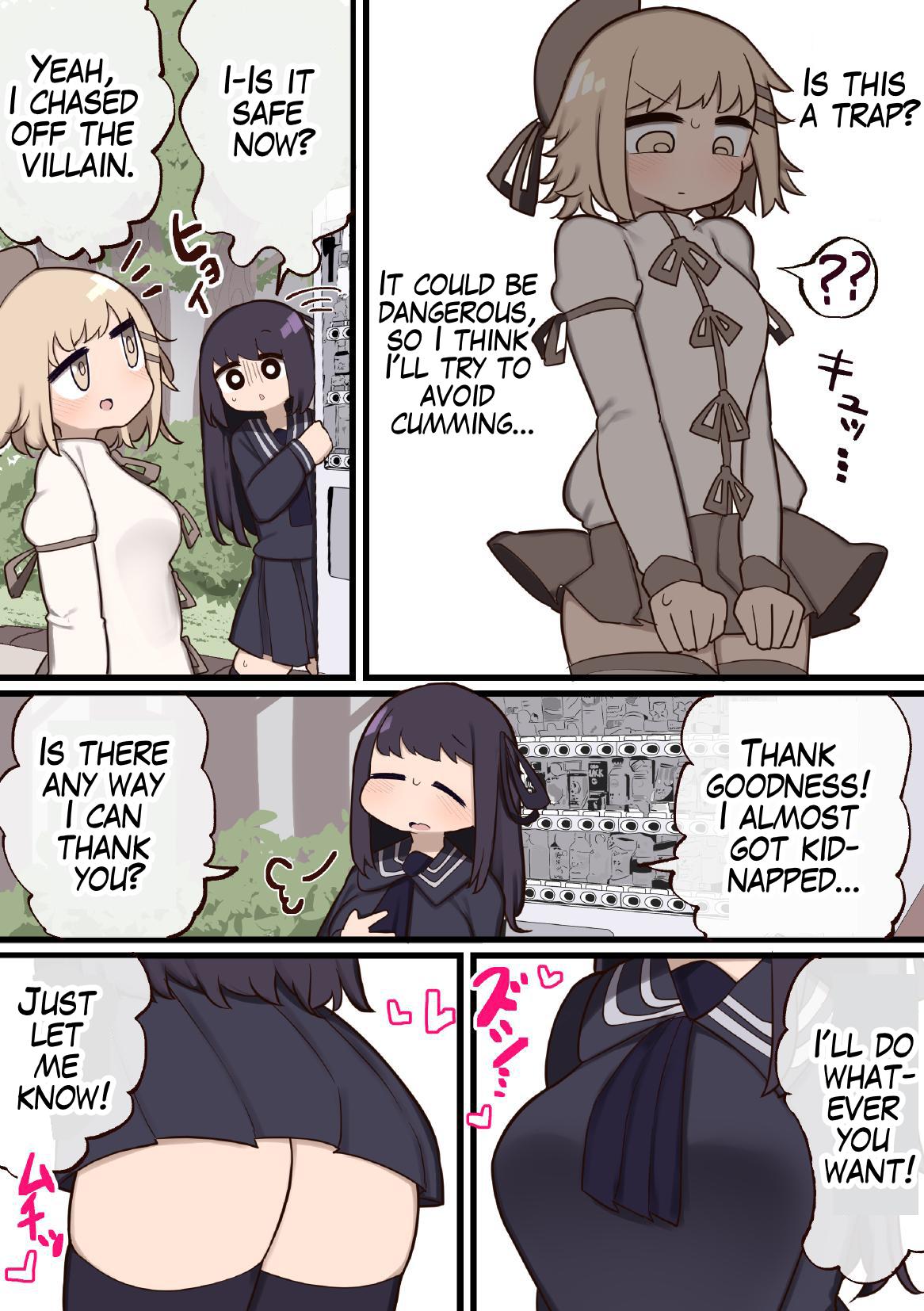 Futanari Magical Girl ~The Enemy Gave Me a Dick So We Might as Well Fuck?~ page 5