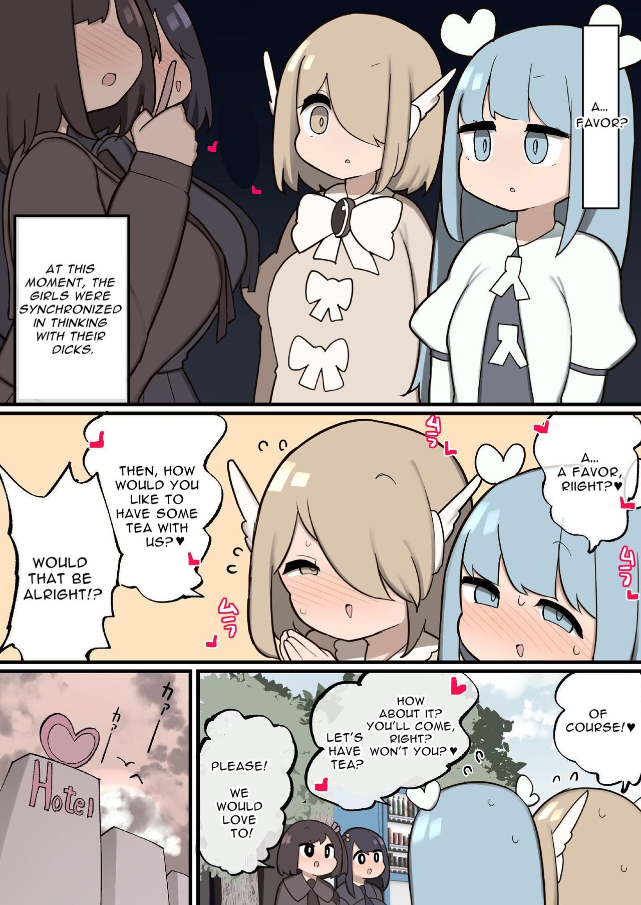 Futanari Magical Girls ~Grow Dicks and Have Their Way With Their Fans~ page 5