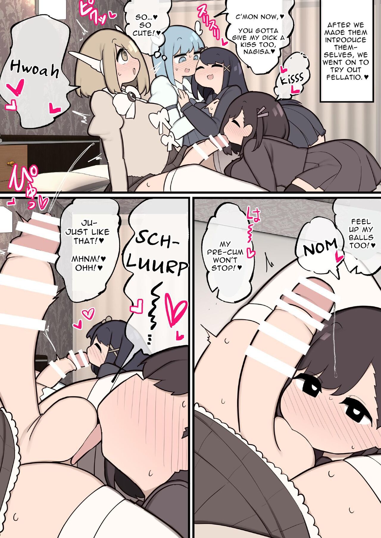 Futanari Magical Girls ~Grow Dicks and Have Their Way With Their Fans~ page 8