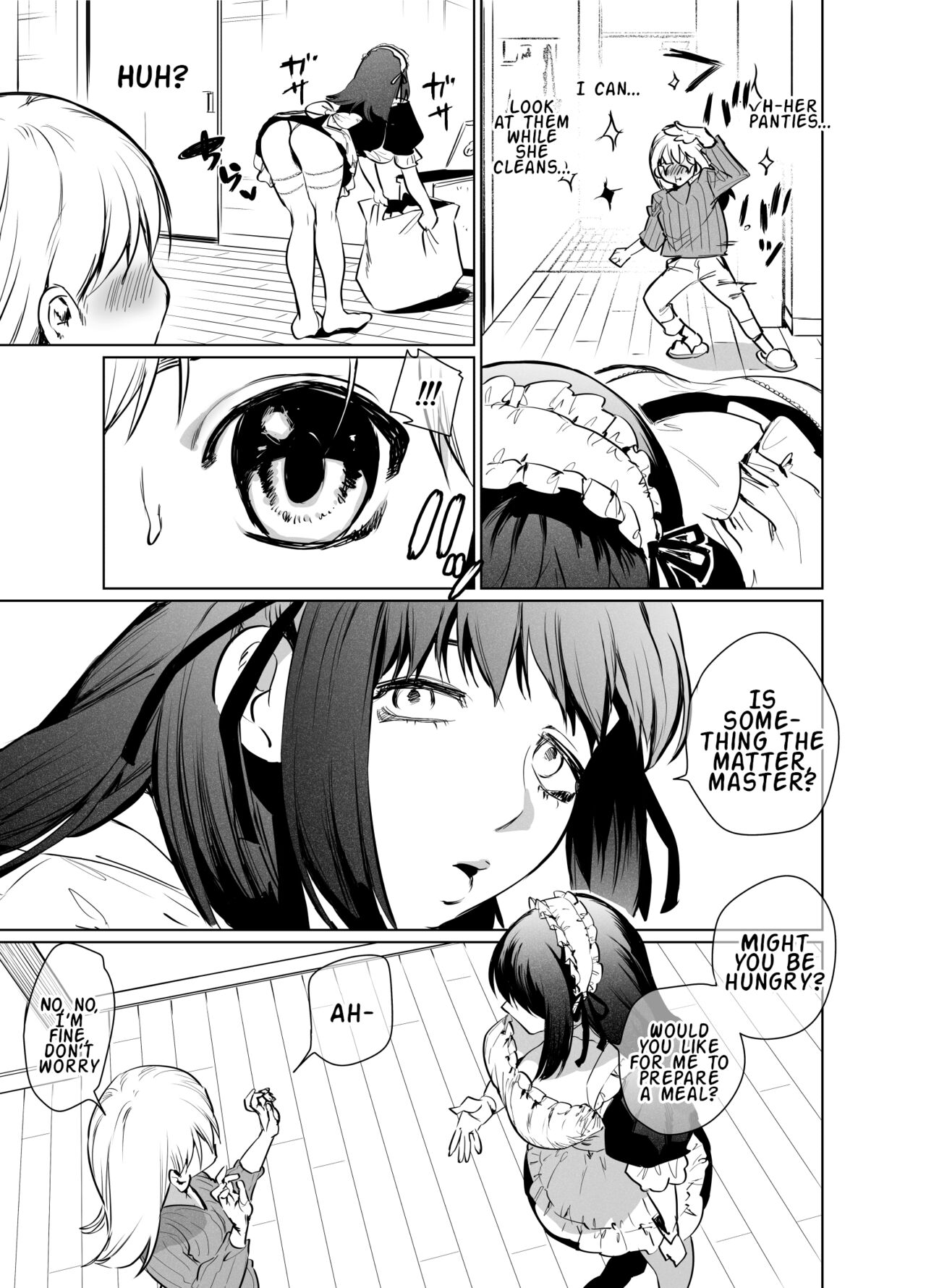 Futanari Maid no Ribon-chan page 4