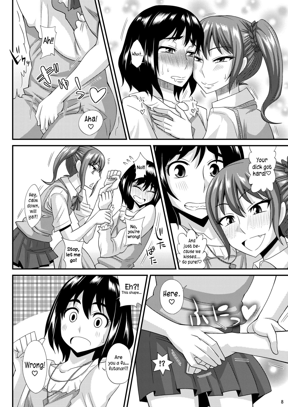 Futanari Musume ni Okasarechau! 3 [English] =SW= page 8