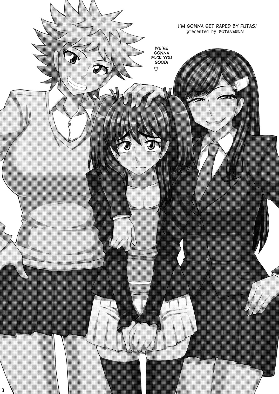 Futanari Musume ni Okasarechau! page 3