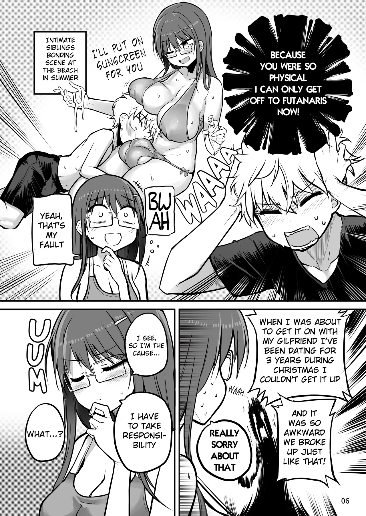 Futanari Nechan to Isshoni Daso!! page 6