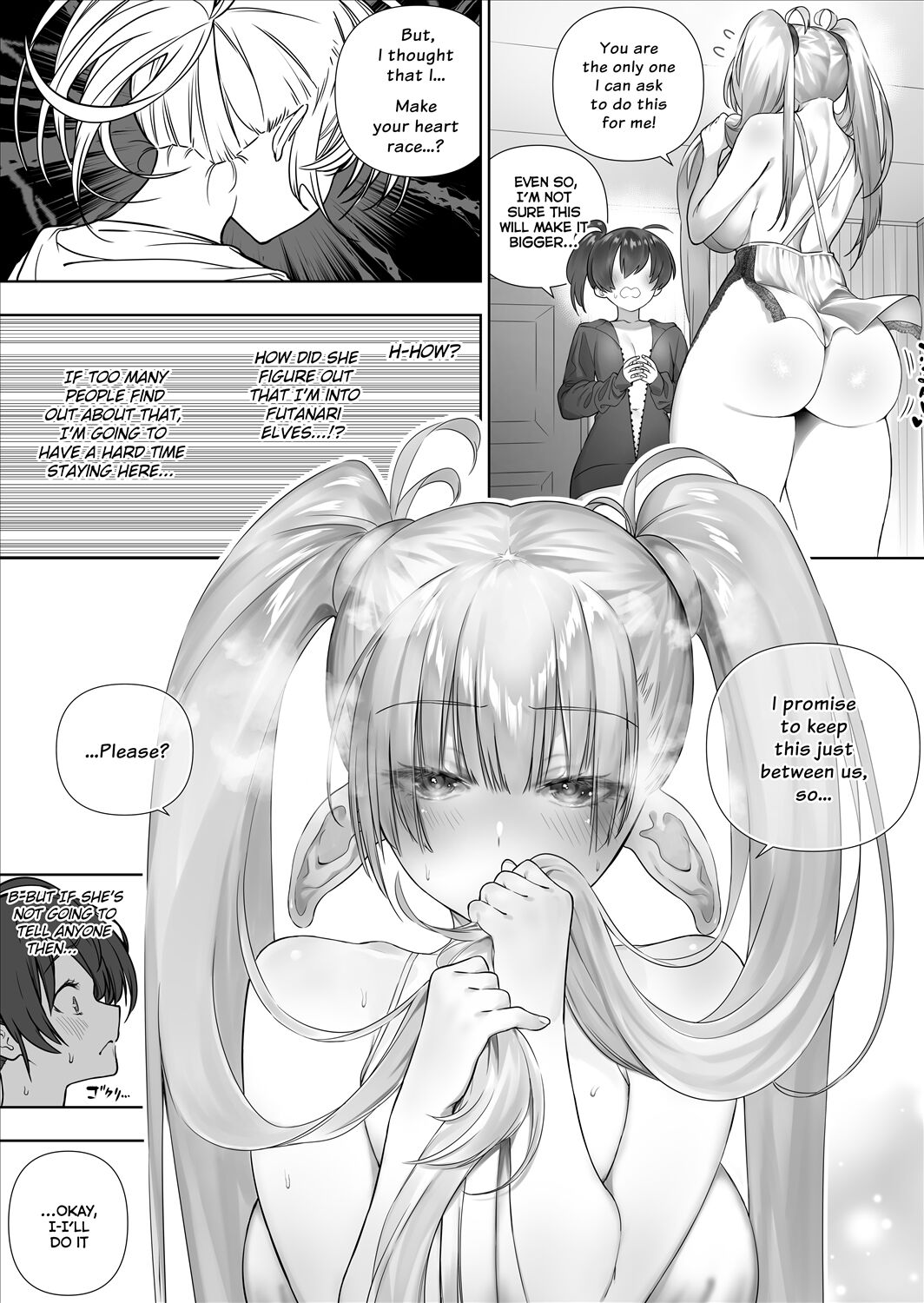 Futanari no Elf page 191