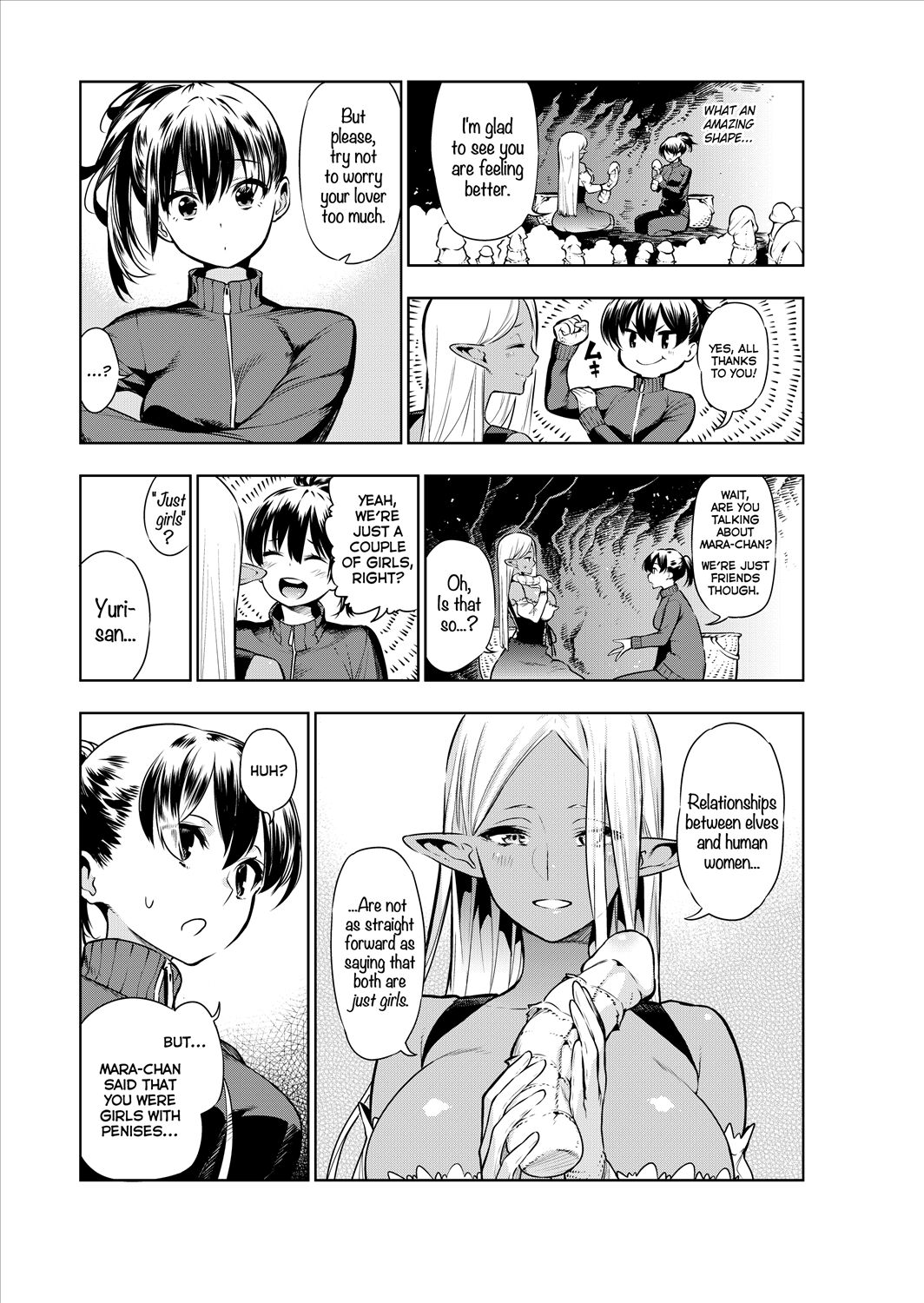 Futanari no Elf page 37