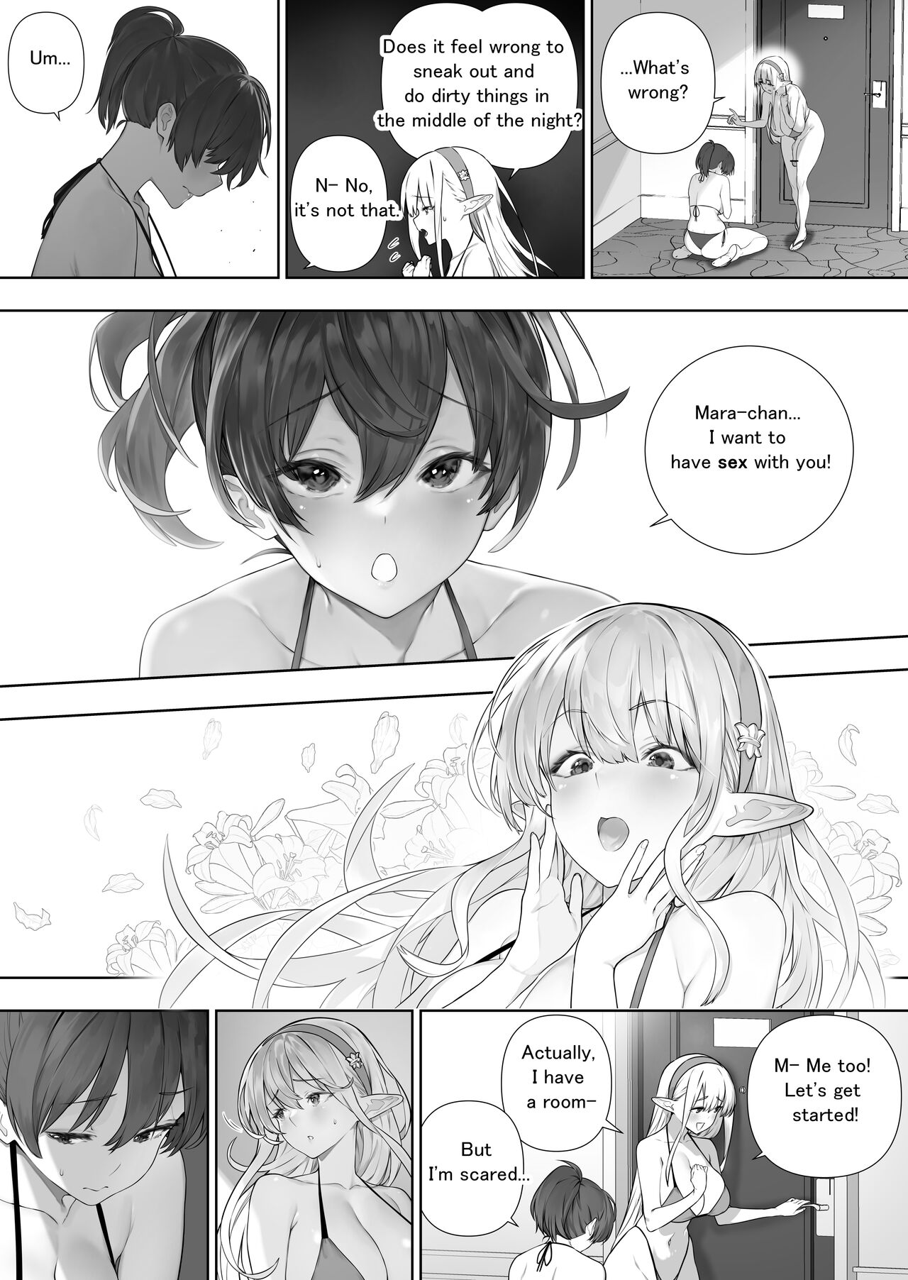 Futanari no Elf page 263