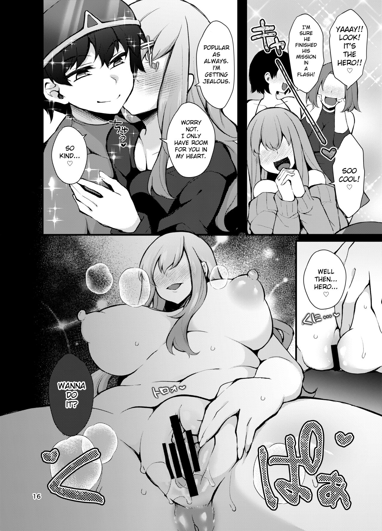 Futanari no Himitsu Kessha ni Orekyou Move!! Shinnyuu Shippaishita Hero-kun wa Hidoi Koto Koppako Sarete Mesuochi Shichau page 16