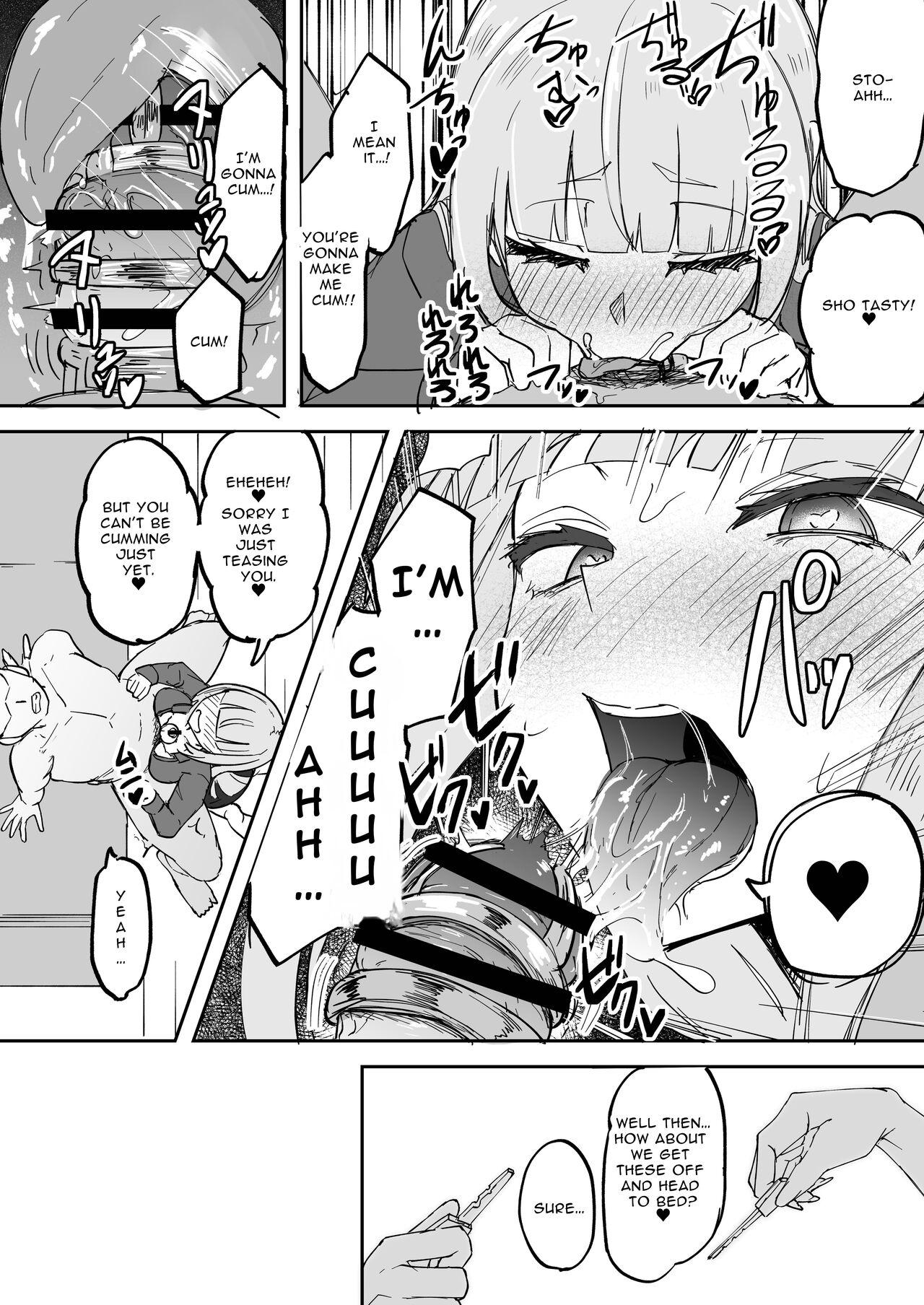Futanari OL Futatama Tsukasa-chan to Icha Love Shasei Kanri Polynesian Sex de Kairakuzuke no 5-kakan page 28