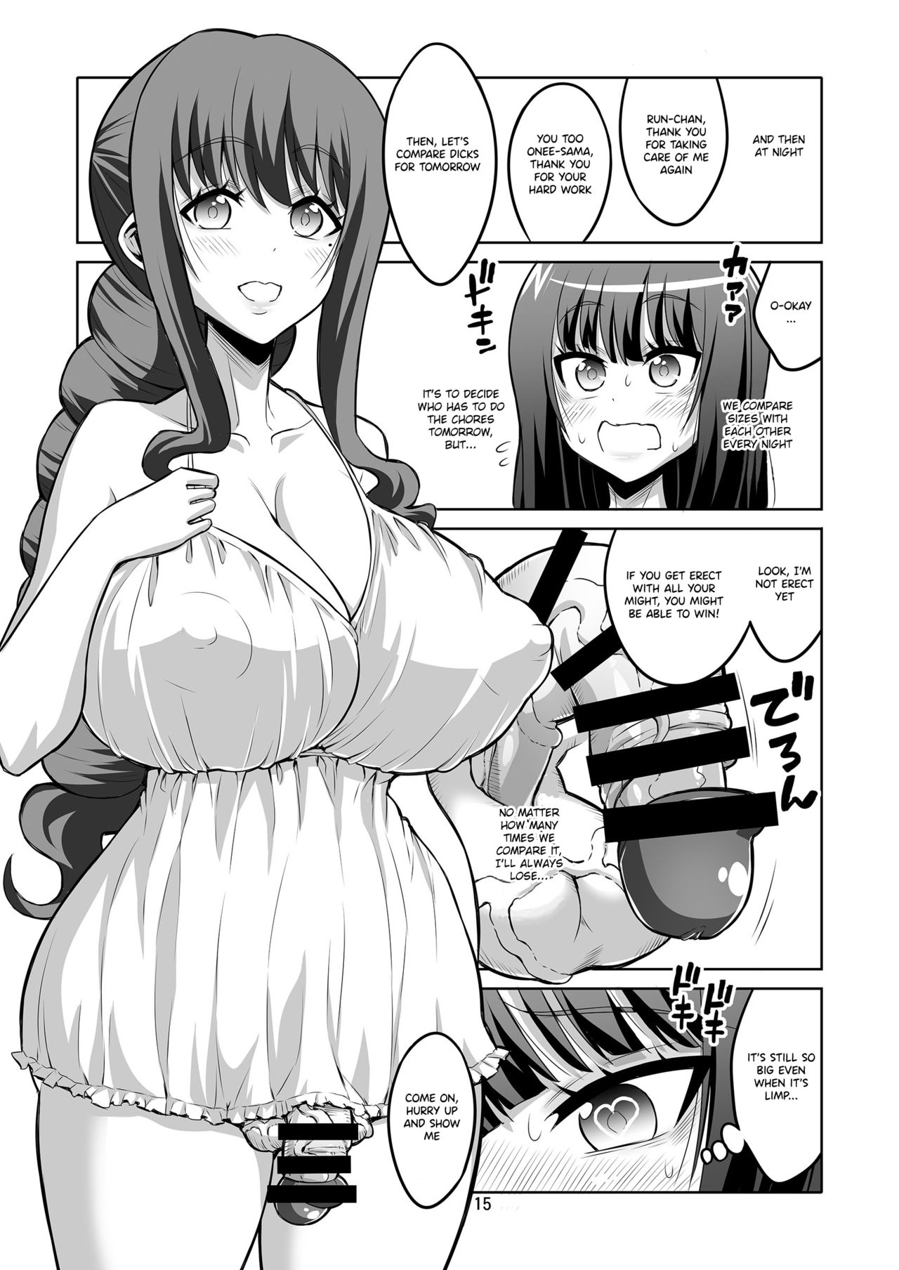 Futanari Onee-san x Otokonoko Gyaku Anal SEX Mesu Ochi Kanojo 4 page 14