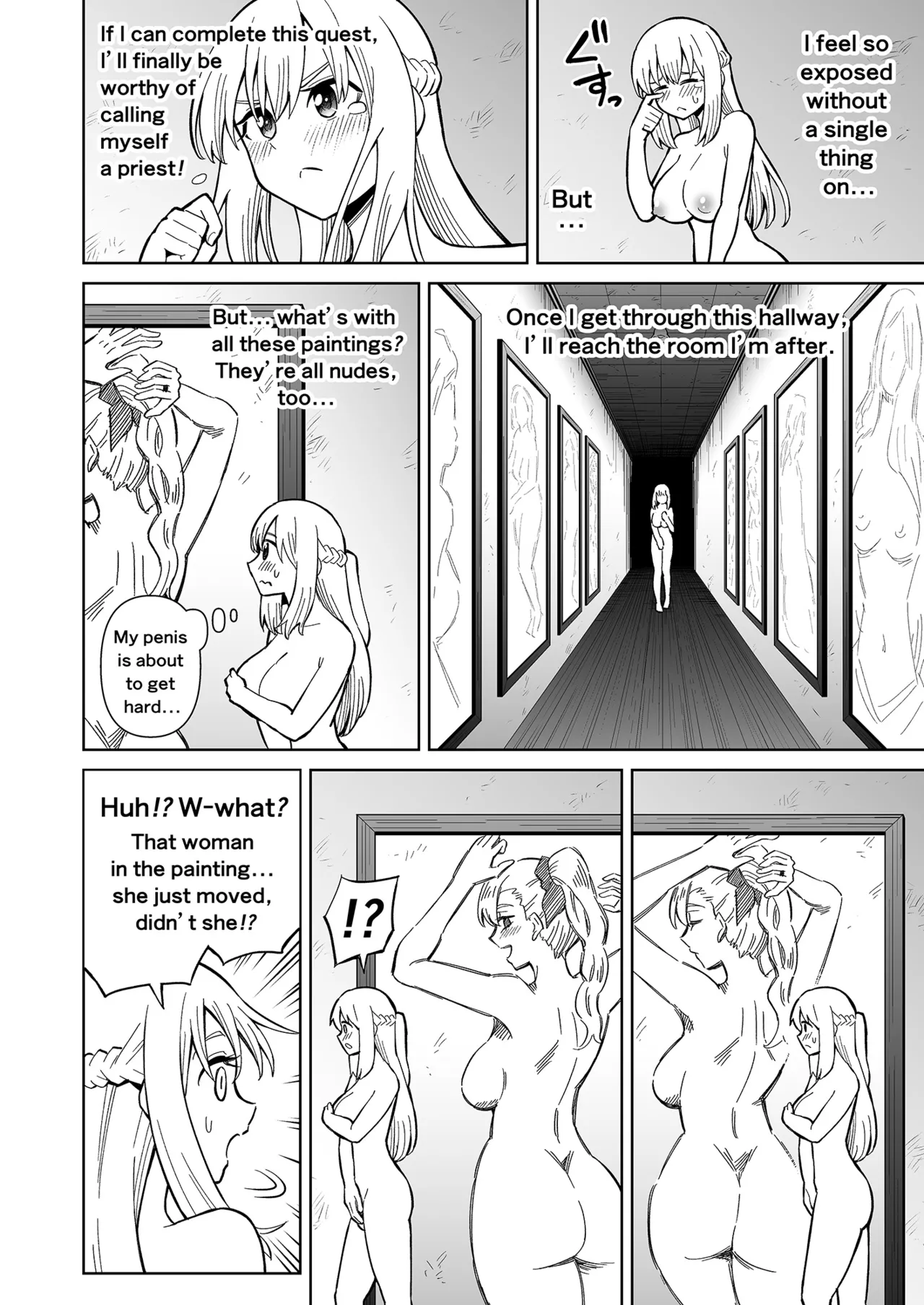 Futanari Priest Clarice and Phantom Masion page 31