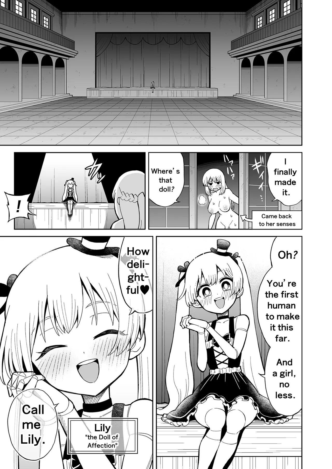 Futanari Priest Clarice and Phantom Masion page 36