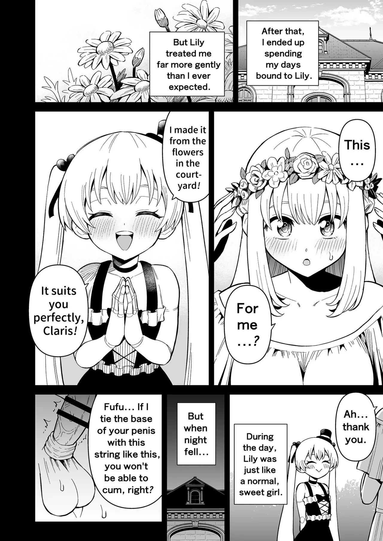 Futanari Priest Clarice and Phantom Masion page 49