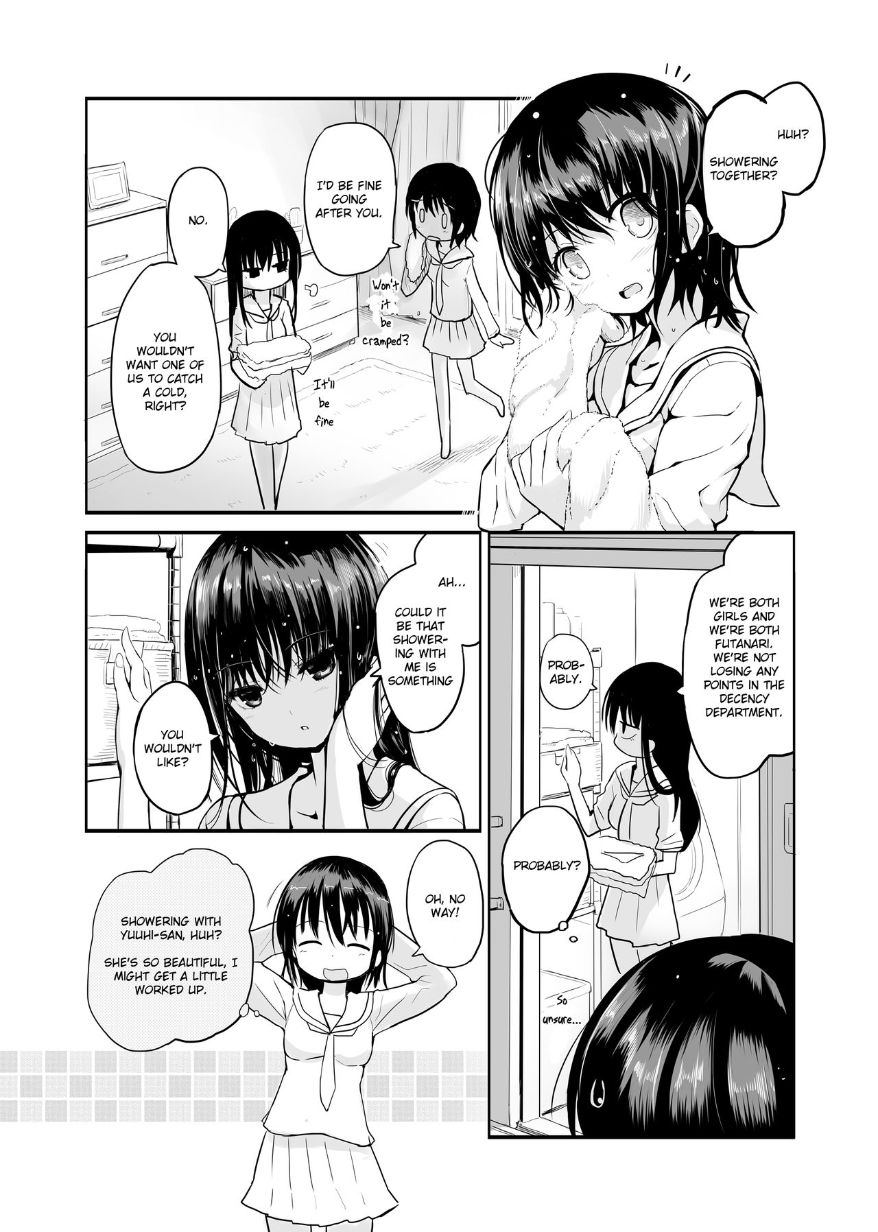 Futanari Rainy Day page 4