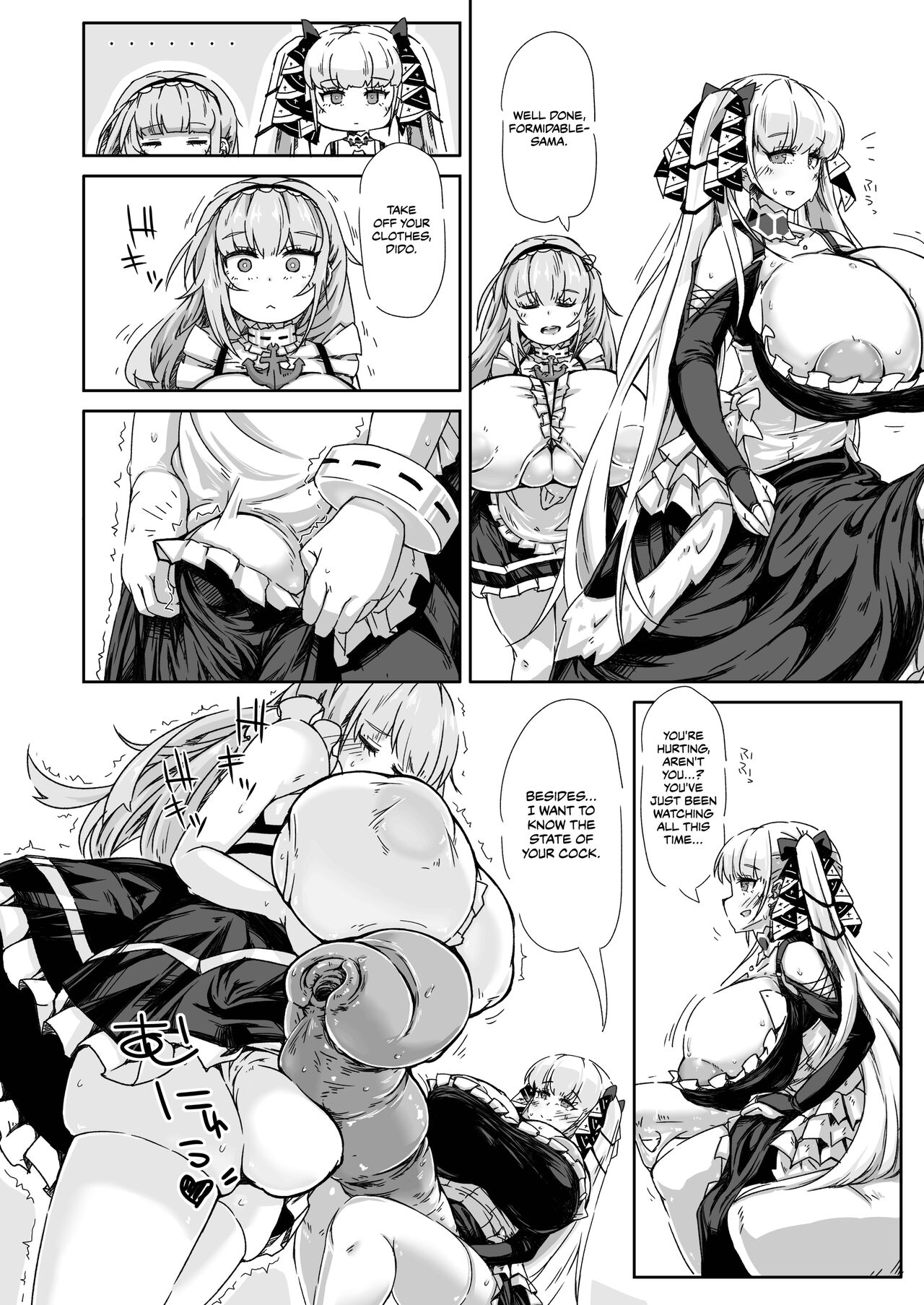 Futanari Royal Ship Urethral Intercourse Report page 17