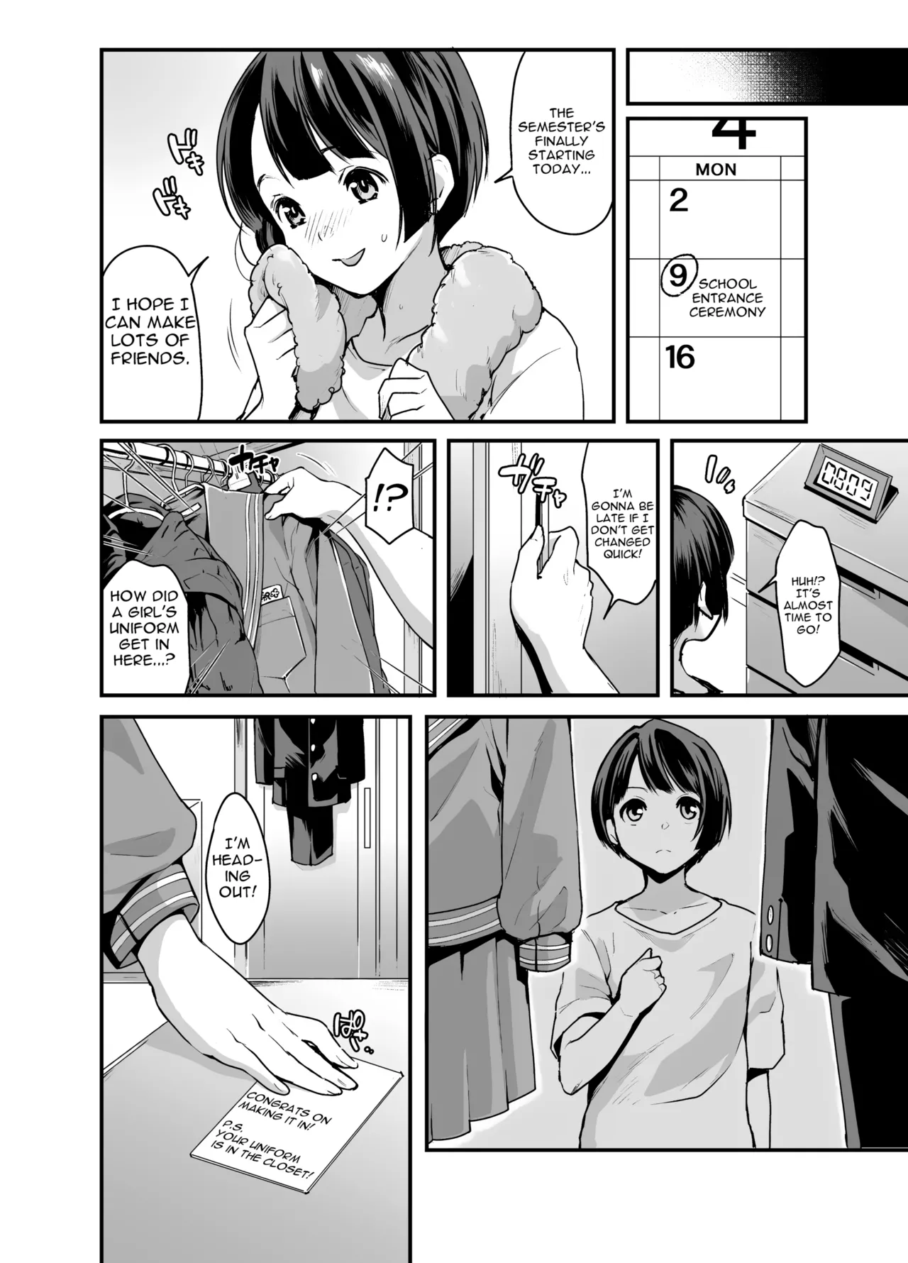 Futanari Ryoubo-san to Mesuiki Josou Danshi page 21