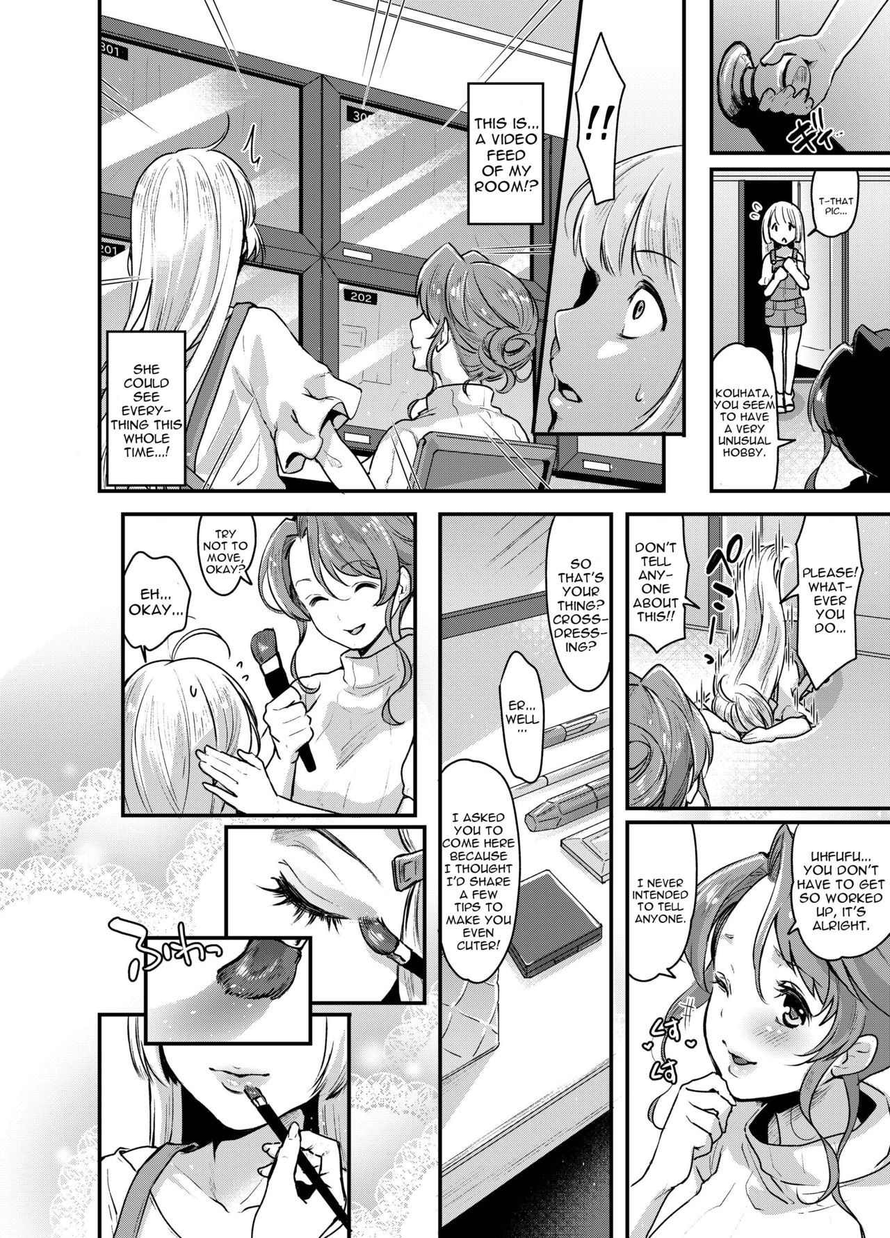 Futanari Ryoubo-san to Mesuiki Josou Danshi page 12