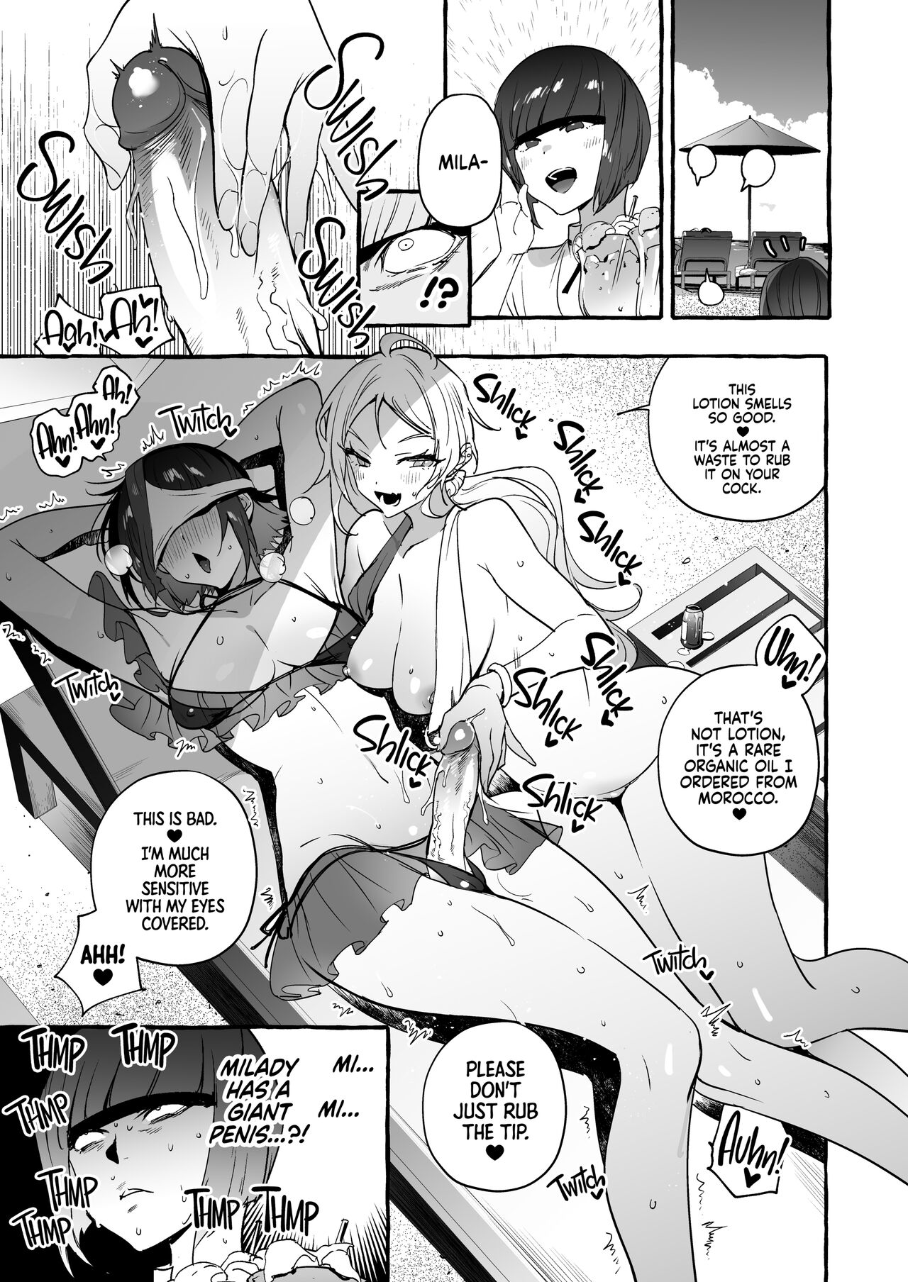 Futanari-san to Nonke-san Vacance Hen page 11
