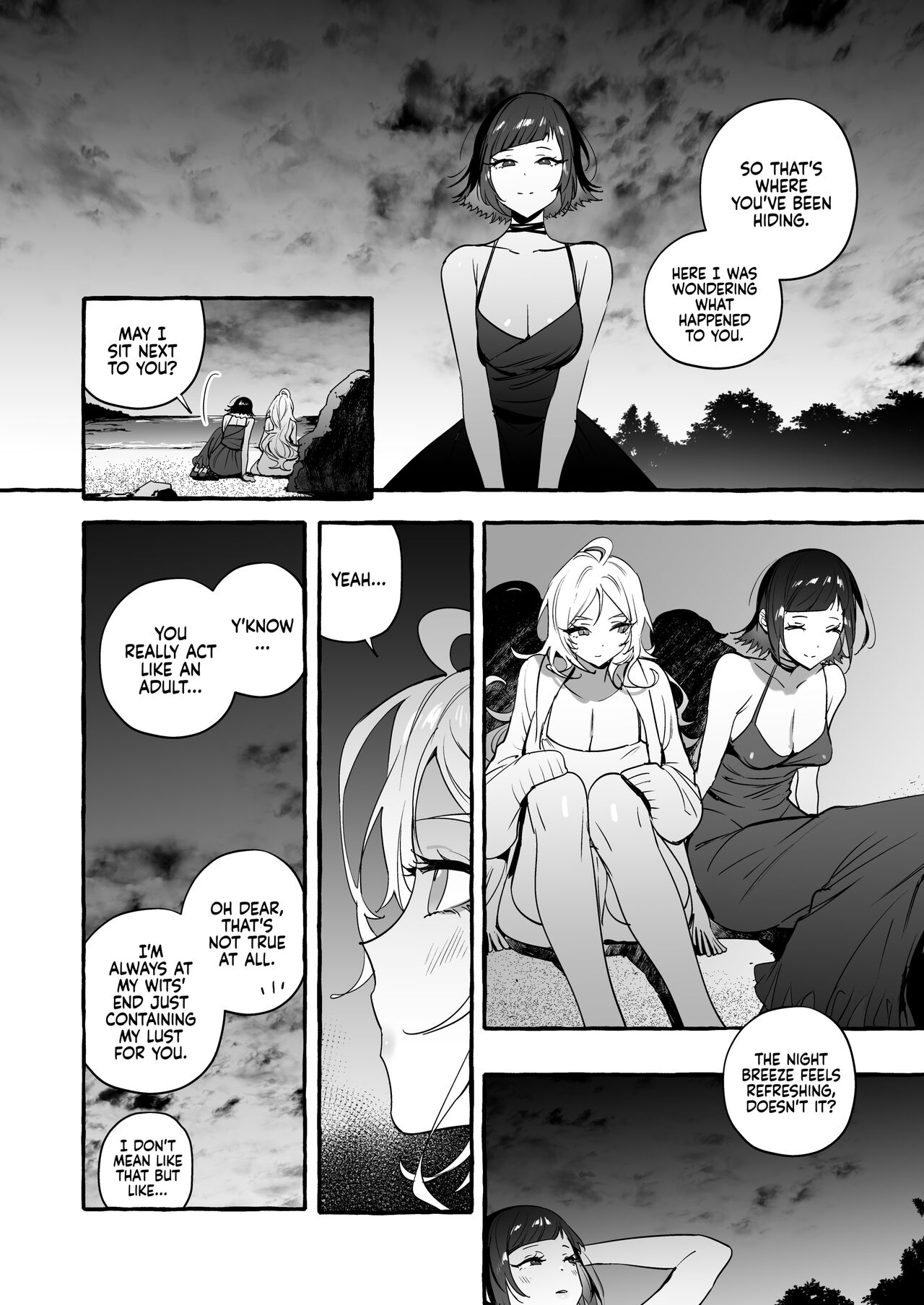 Futanari-san to Nonke-san Vacance Hen page 22