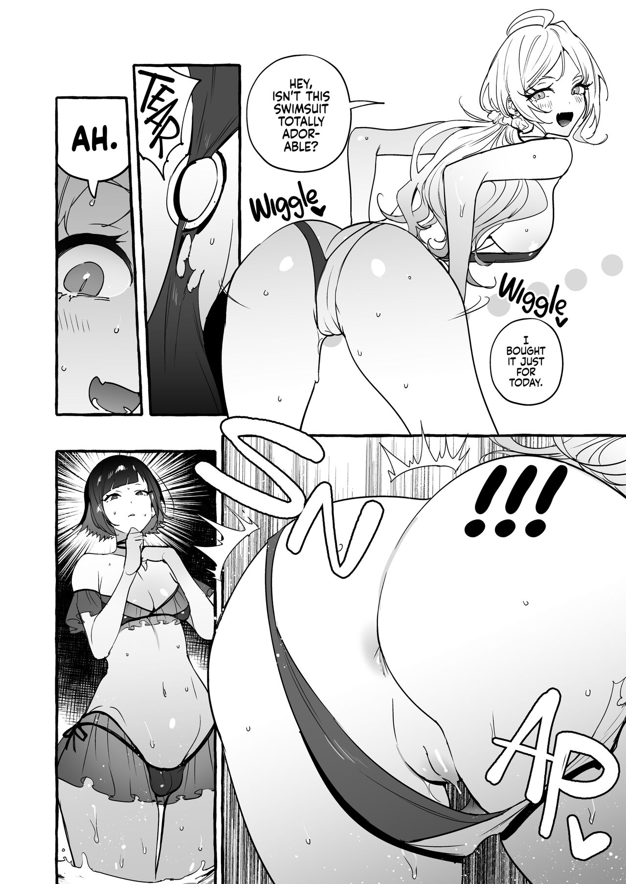 Futanari-san to Nonke-san Vacance Hen page 8