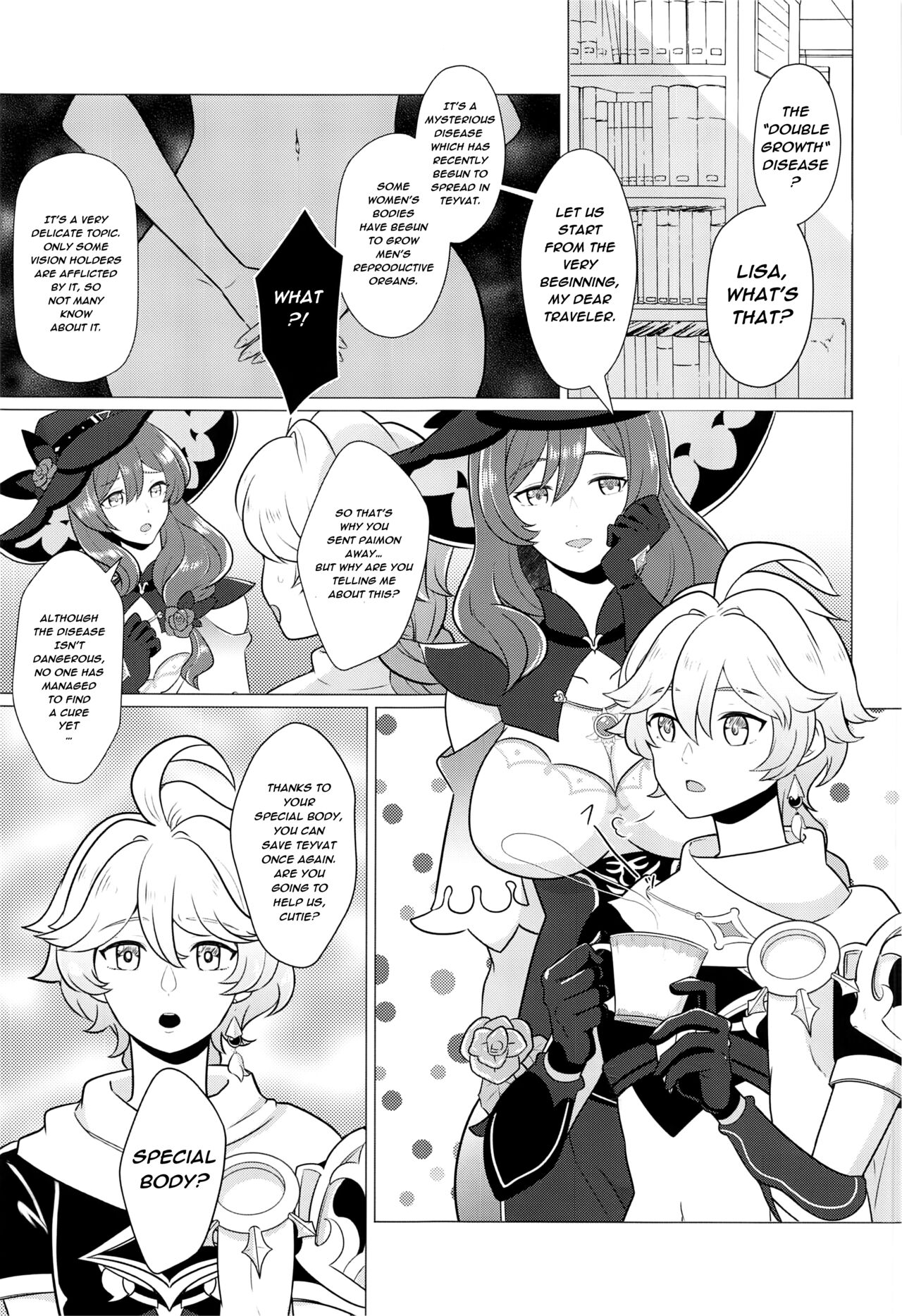 Futanari Senyou Tabibito Clinic page 3