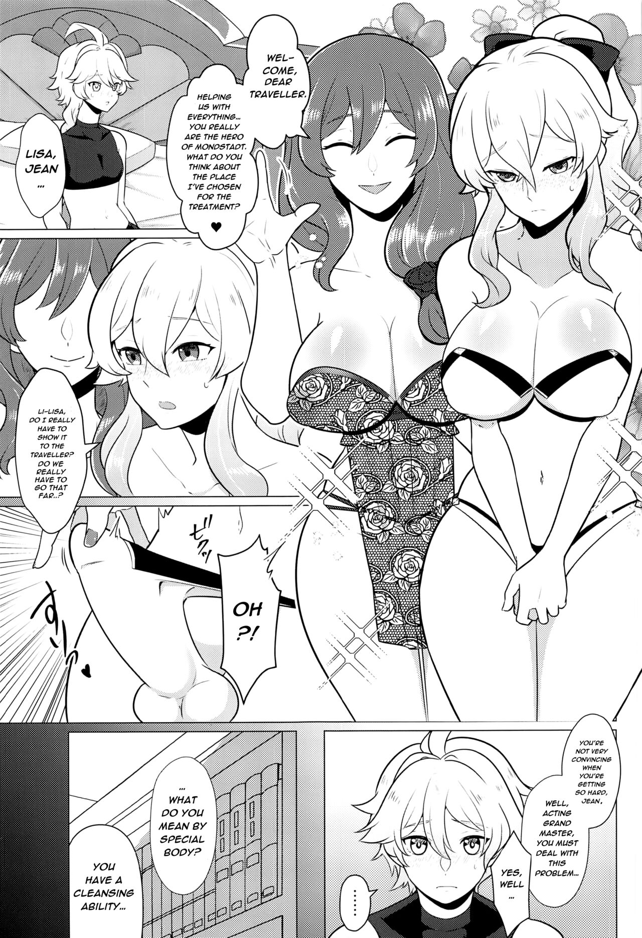 Futanari Senyou Tabibito Clinic page 4