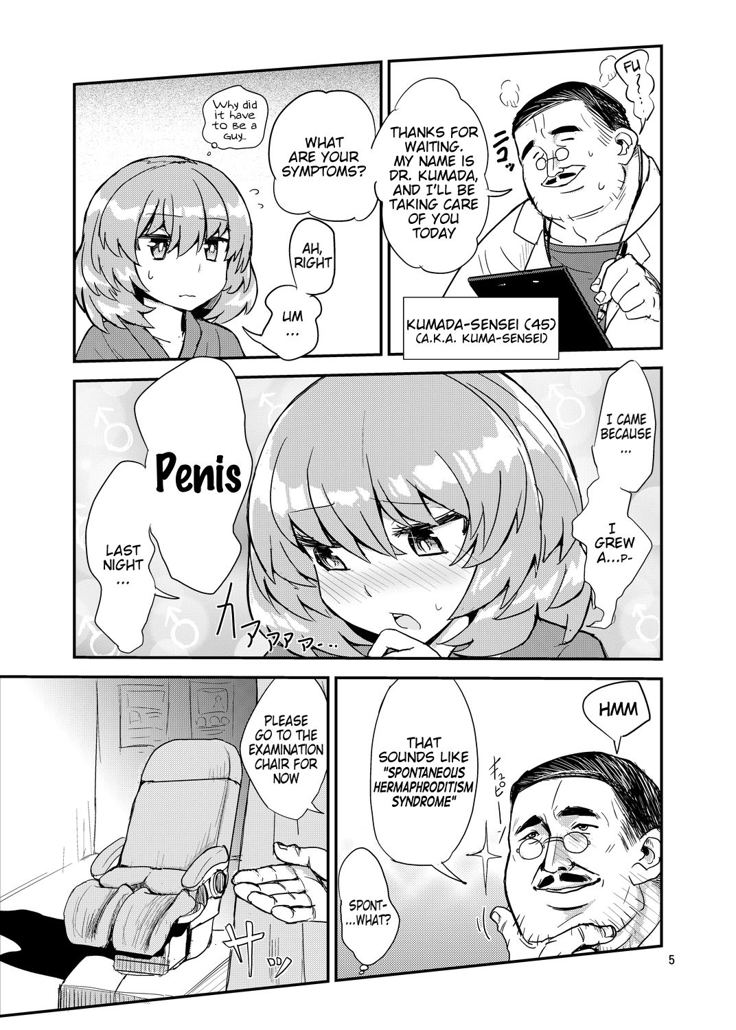 Futanari Shinsatsu Time page 4