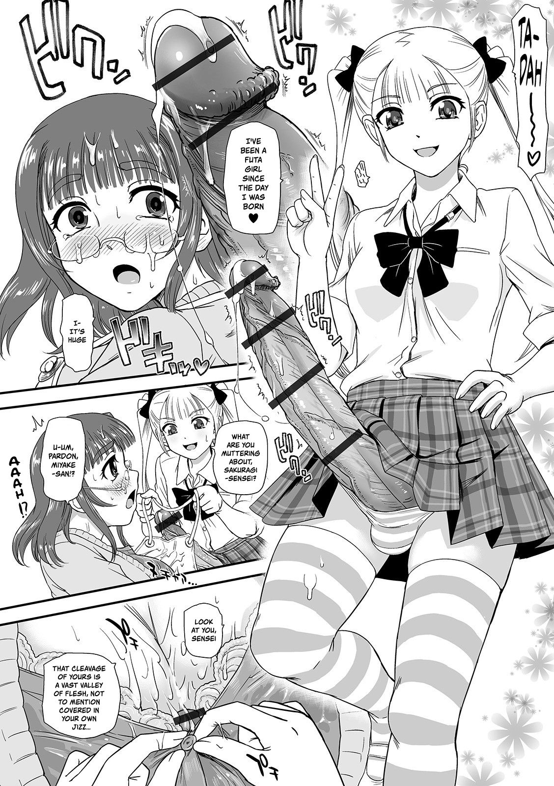 Futanari Sketch page 4