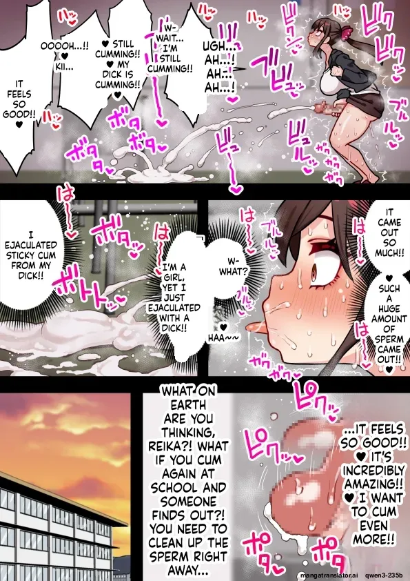 Futanari Teacher at a Girls' School Destroys the Class with Her Cock page 12