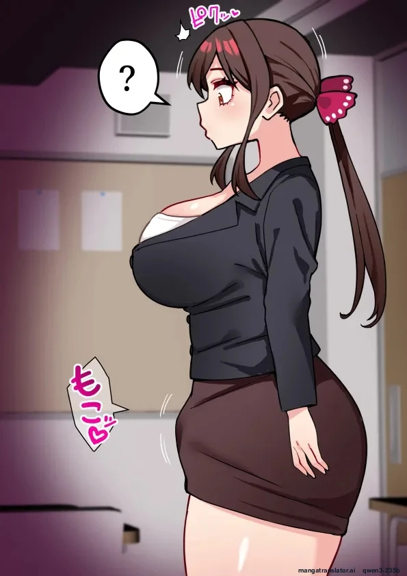 Futanari Teacher at a Girls' School Destroys the Class with Her Cock page 5