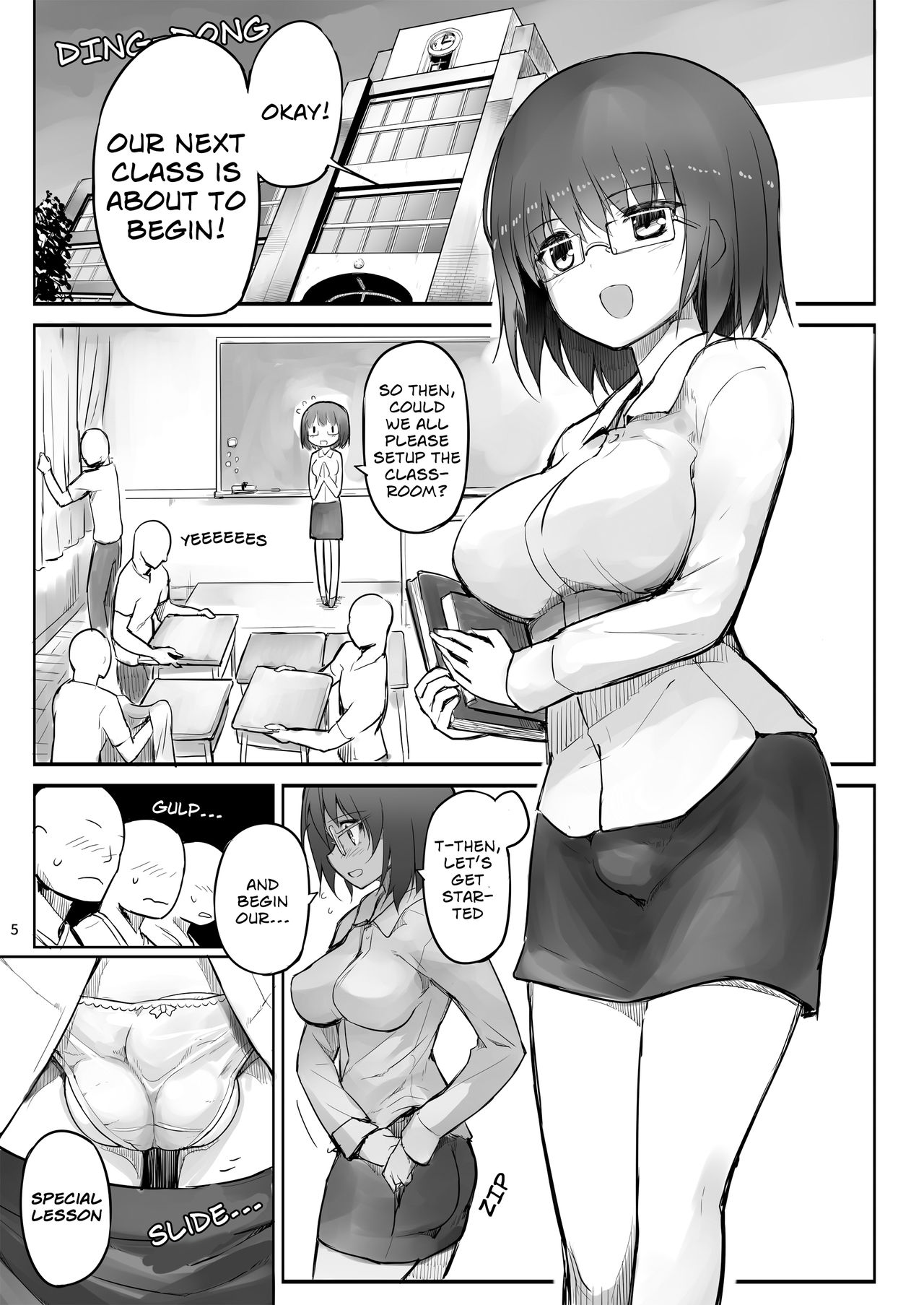 Futanari Teacher page 4
