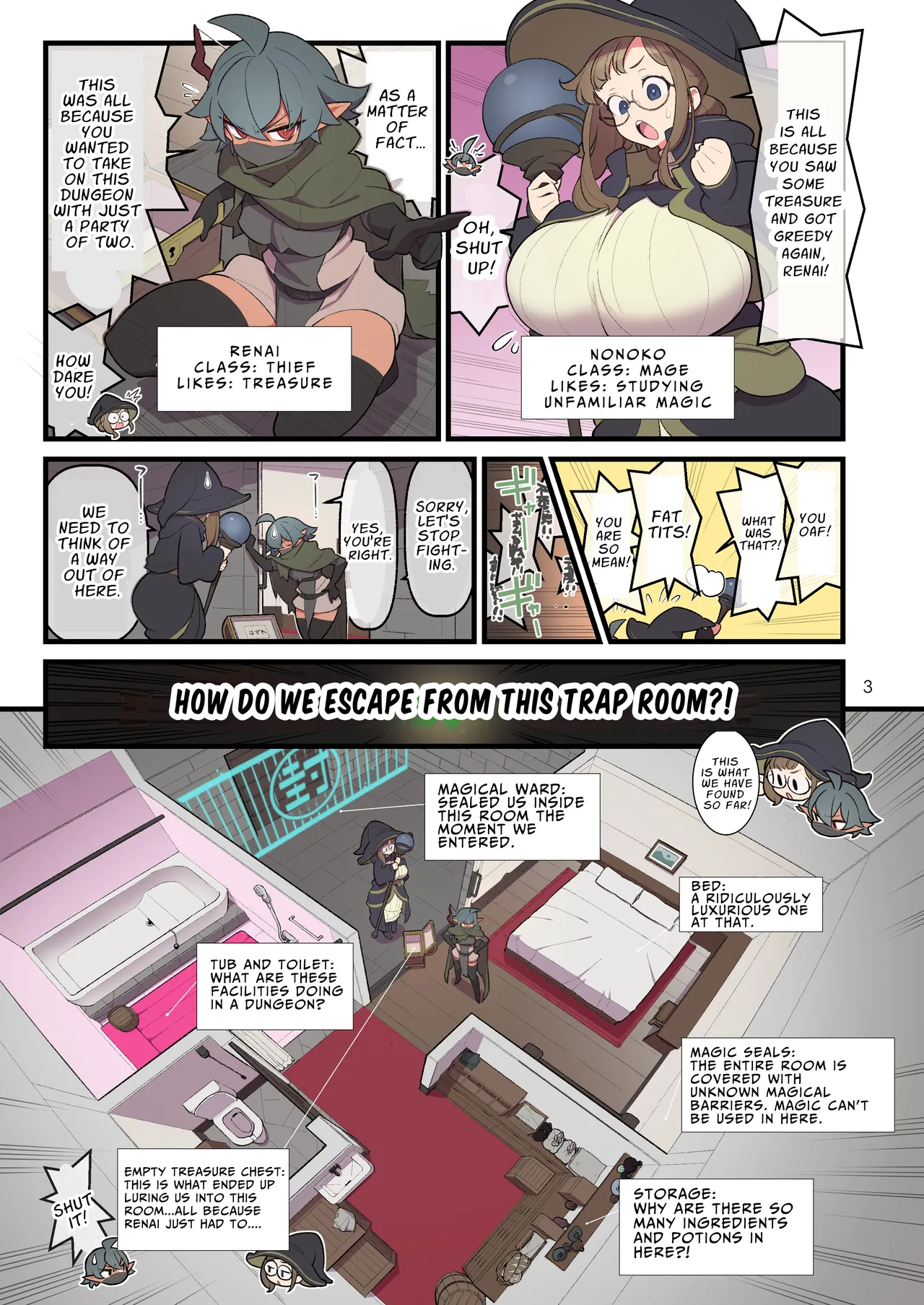 Futanari Trap Room page 4