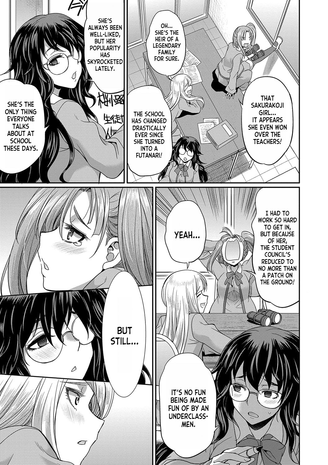 Futanari x Reijou x Dairankou - Futanari Daughter Grand Orgy page 64