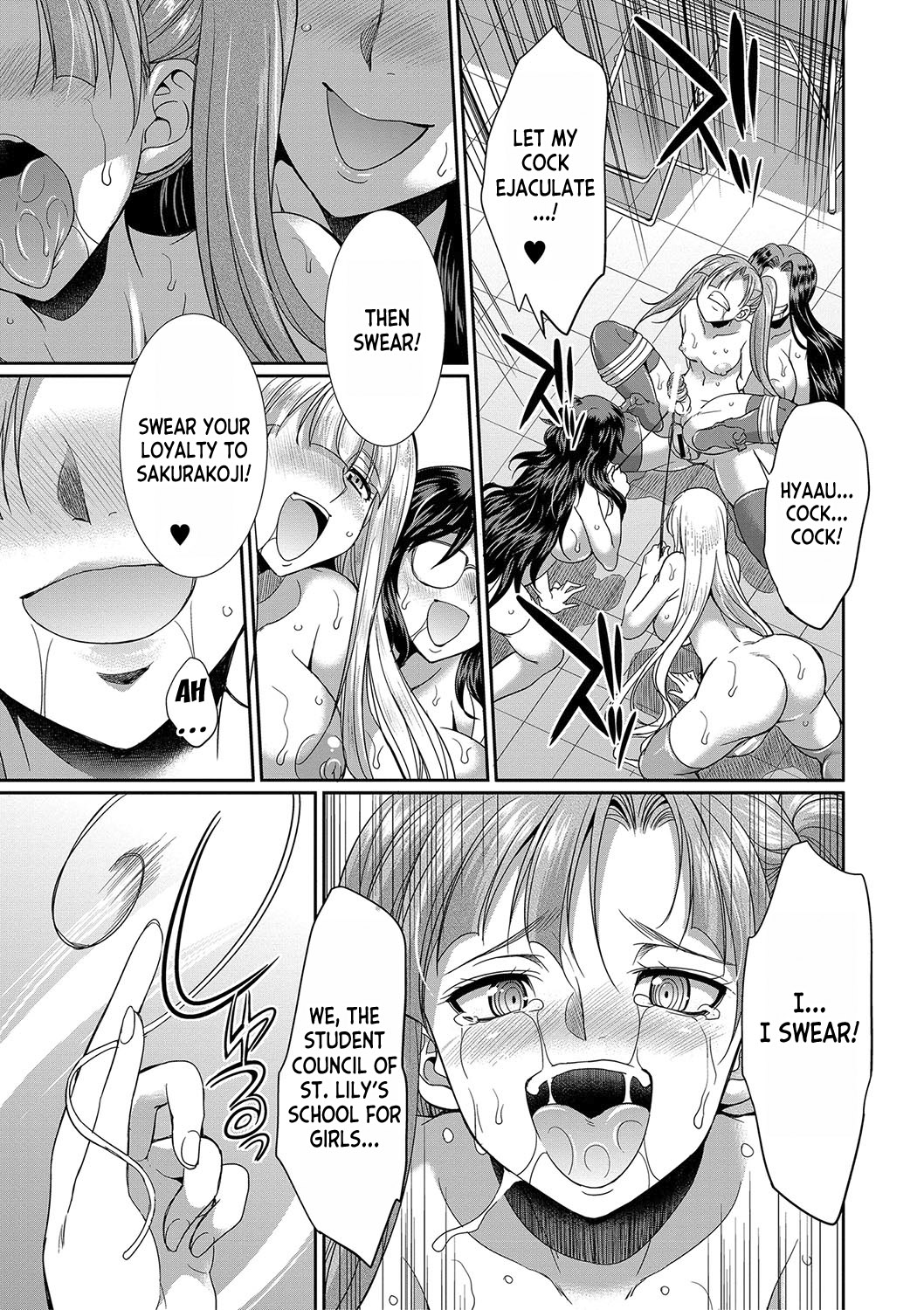 Futanari x Reijou x Dairankou - Futanari Daughter Grand Orgy page 96