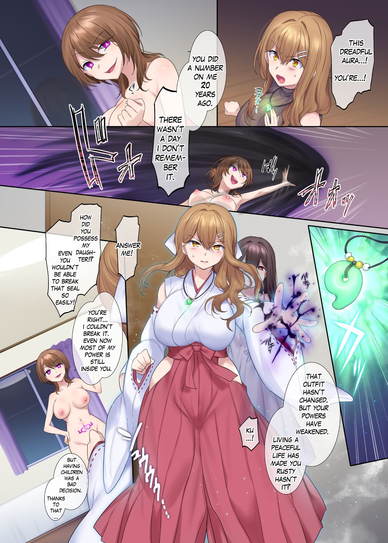 Fuukon no Taimafujo ~Oyako ga Akuryo ni Somari Nottorareru made~ page 33
