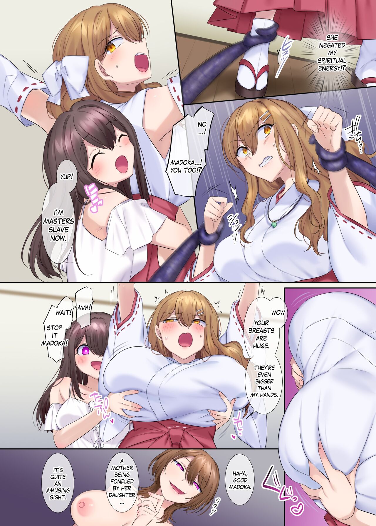 Fuukon no Taimafujo ~Oyako ga Akuryo ni Somari Nottorareru made~ page 35