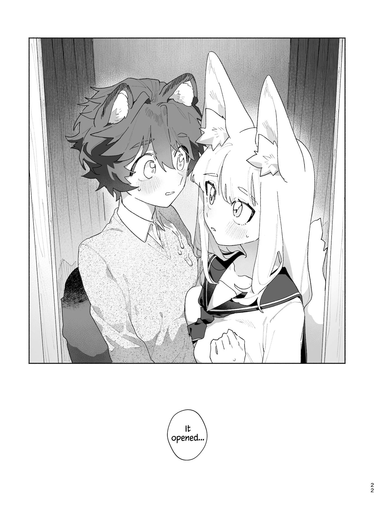 ♂ ga uke. Kitsune-chan × tanuki-kun page 23