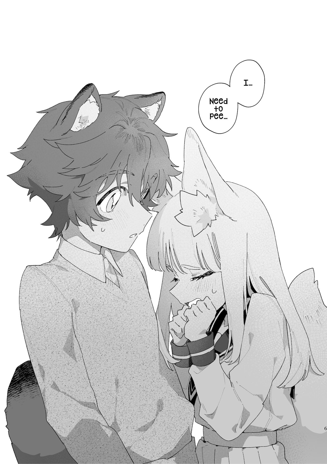 ♂ ga uke. Kitsune-chan × tanuki-kun page 7