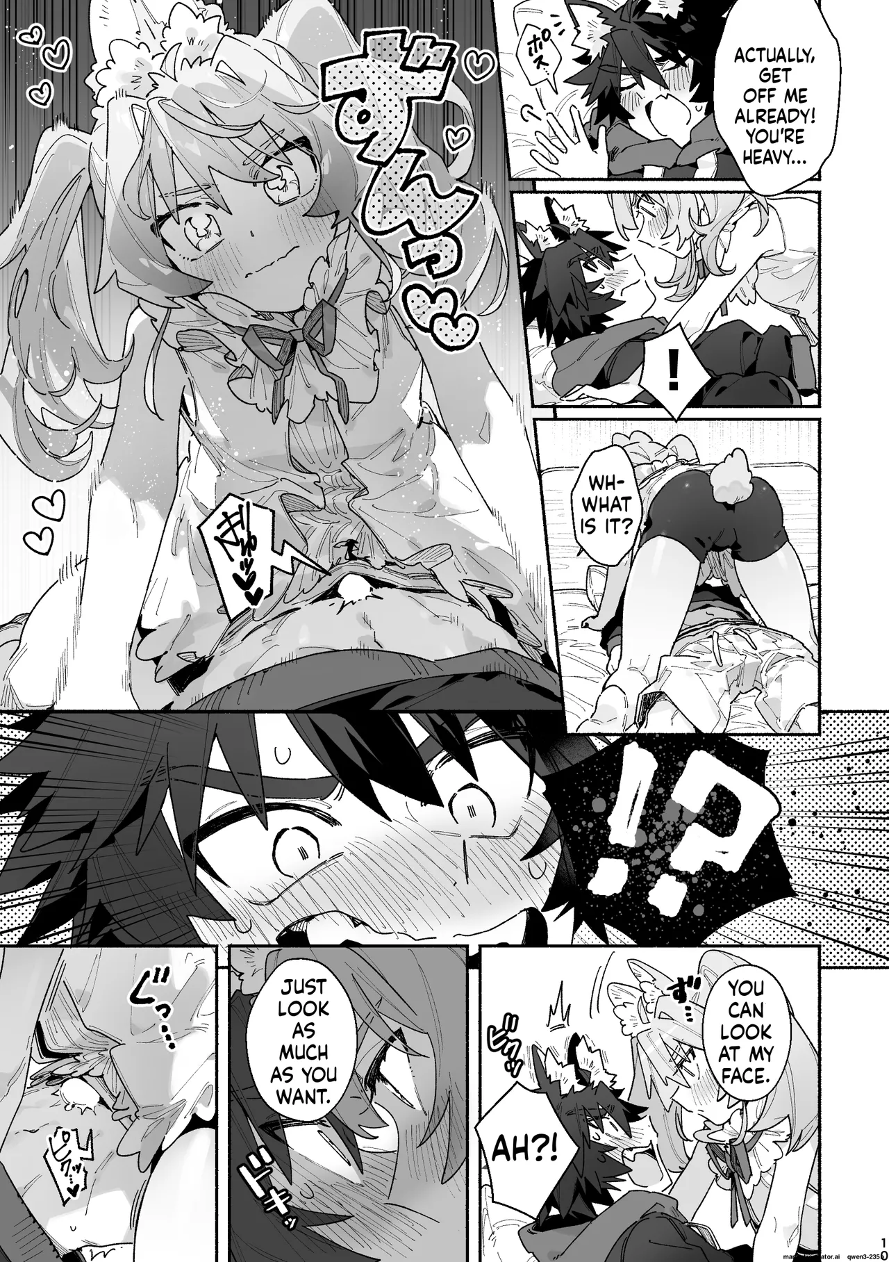 ♂ ga Uke. Usagi-chan x Ookami-kun page 10