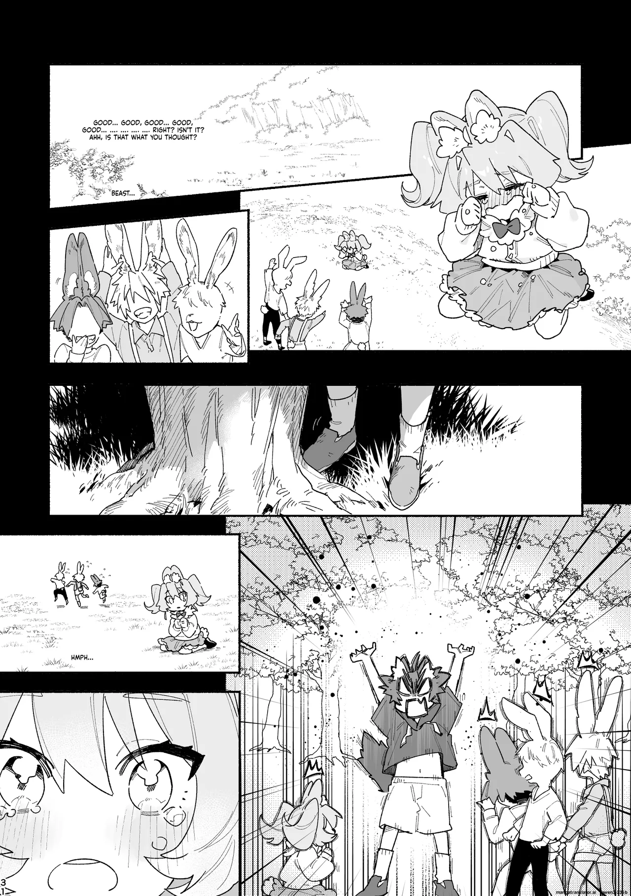 ♂ ga Uke. Usagi-chan x Ookami-kun page 31
