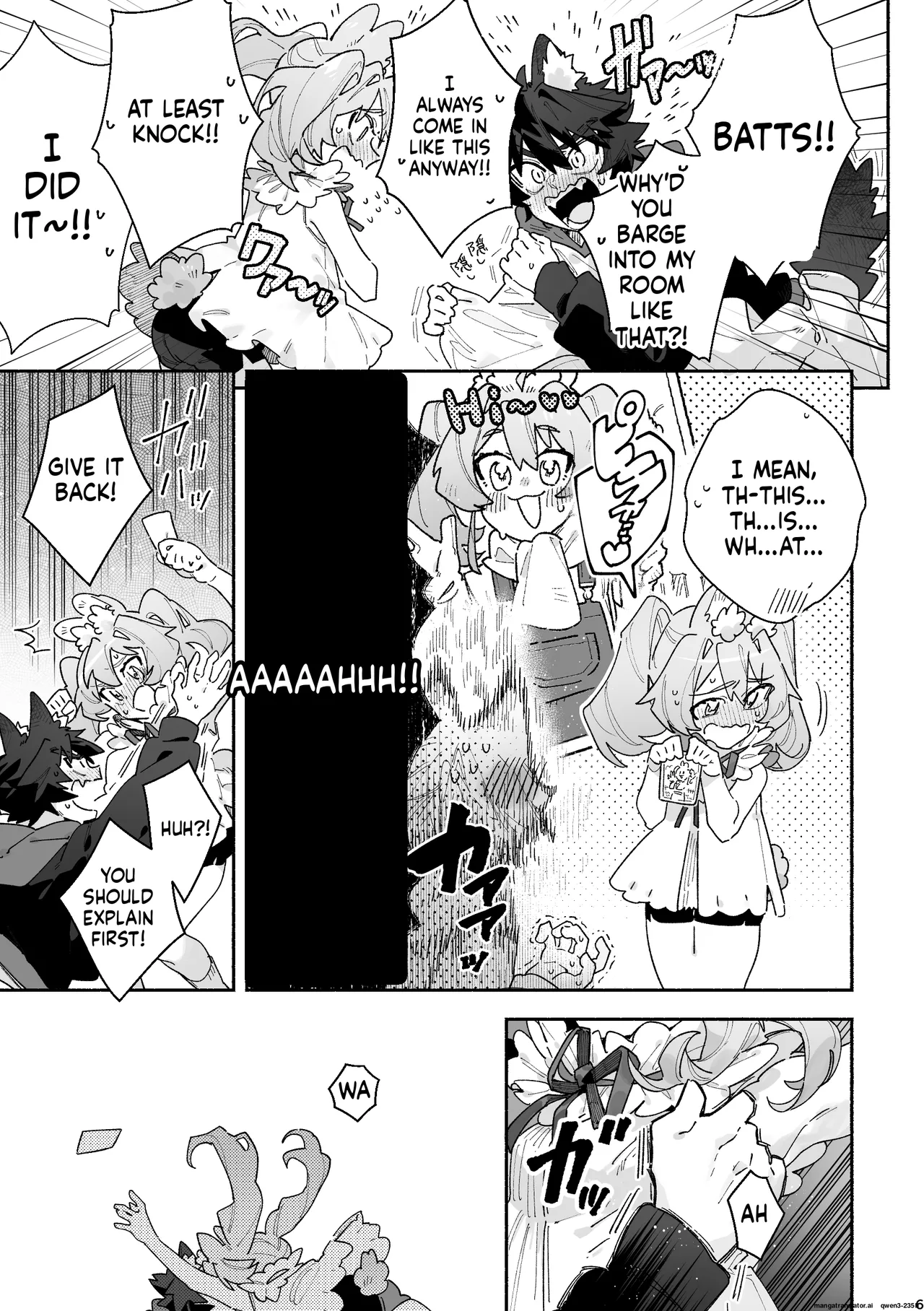 ♂ ga Uke. Usagi-chan x Ookami-kun page 6