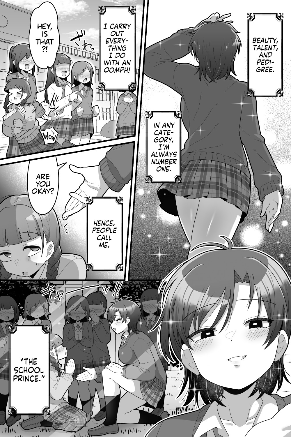 Gakuen no Ouji-sama VS Futanari Chinpo page 2