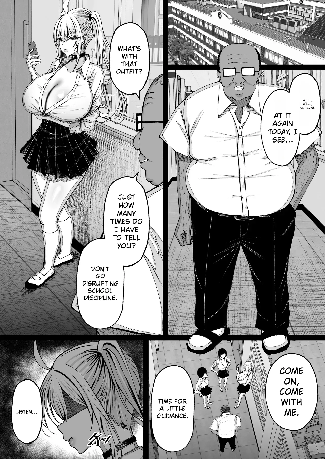 Gakuen Saimin ~Ore o Ijimeru Namaiki Bakunyuu Gal, Jitsu wa Ore no Seishori Pet na Ken w~ page 36