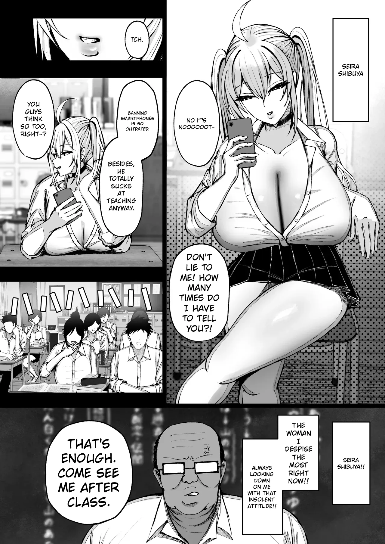 Gakuen Saimin ~Ore o Ijimeru Namaiki Bakunyuu Gal, Jitsu wa Ore no Seishori Pet na Ken w~ page 4