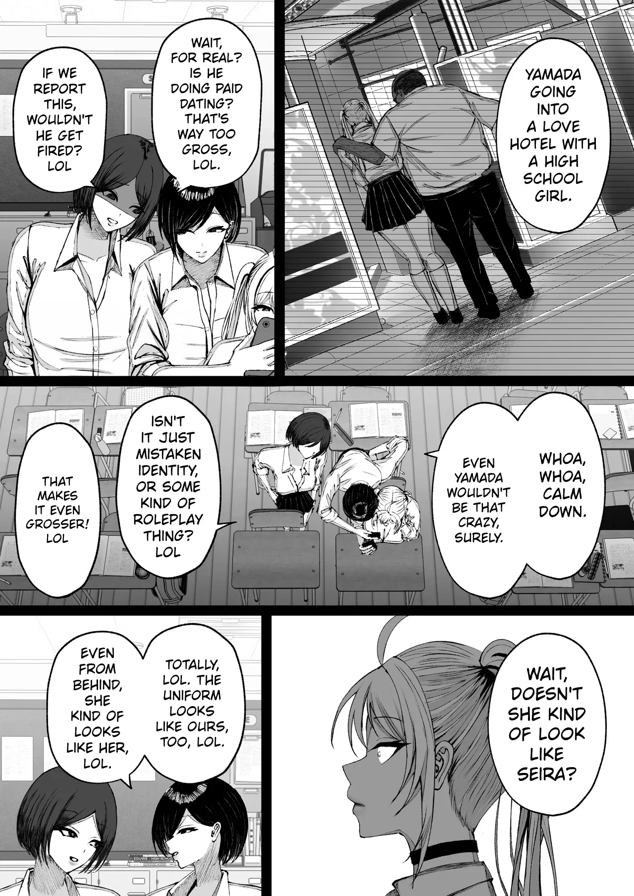 Gakuen Saimin ~Ore o Ijimeru Namaiki Bakunyuu Gal, Jitsu wa Ore no Seishori Pet na Ken w~ page 54